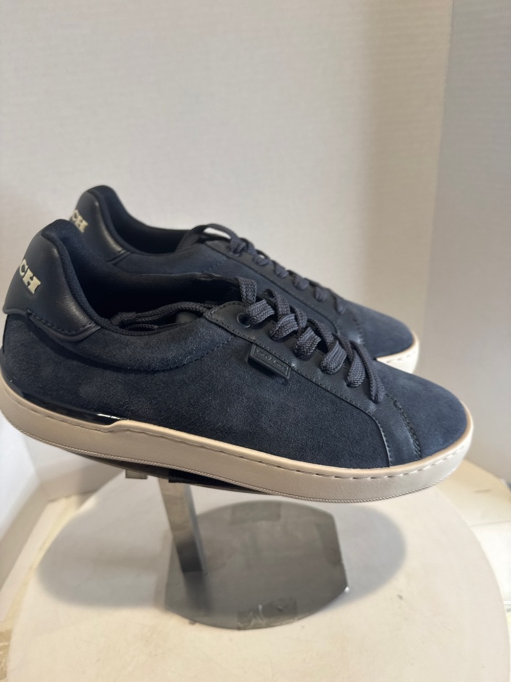 Coach Lowline Low Top Blue Sneakers size 7.5 brand new - Picture 6 of 7